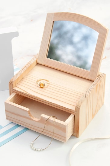 Personalised Kids My First Jewellery Box  Pink Floral by Treat Republic
