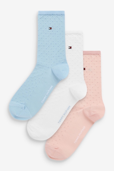 Tommy Hilfiger Womens Natural Socks 3 Pack
