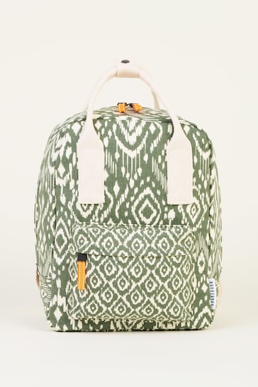 Brakeburn Green Ikat Mix Backpack