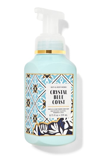 Bath & Body Works Crystal Blue Coast Gentle & Clean Foaming Hand Soap 8.75 fl oz / 259 mL