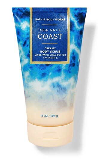 Bath & Body Works Sea Salt Coast Creamy Body Scrub 2.5 oz / 70 g