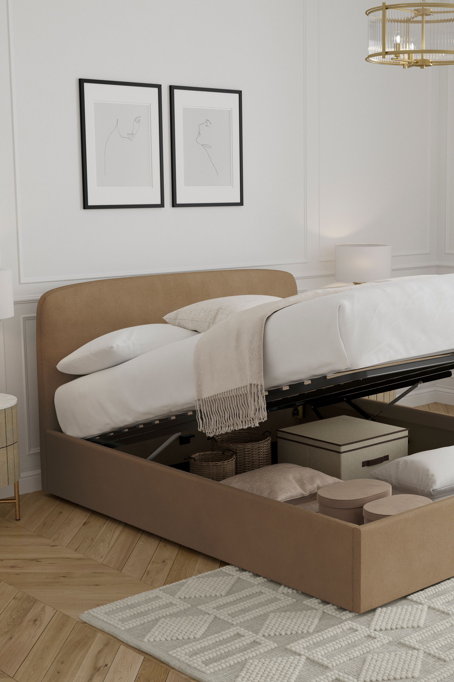 Matson ottoman shop storage bed