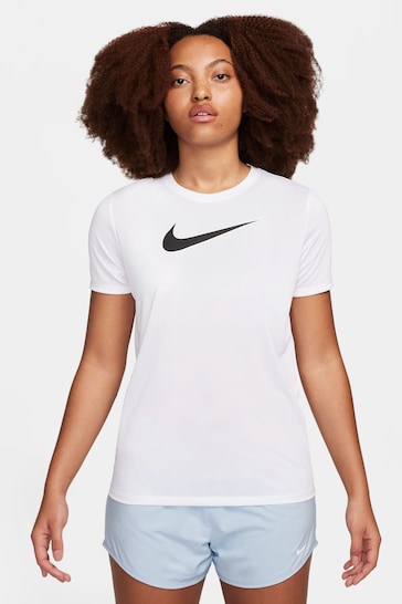 Nike White Dri-FIT T-Shirt