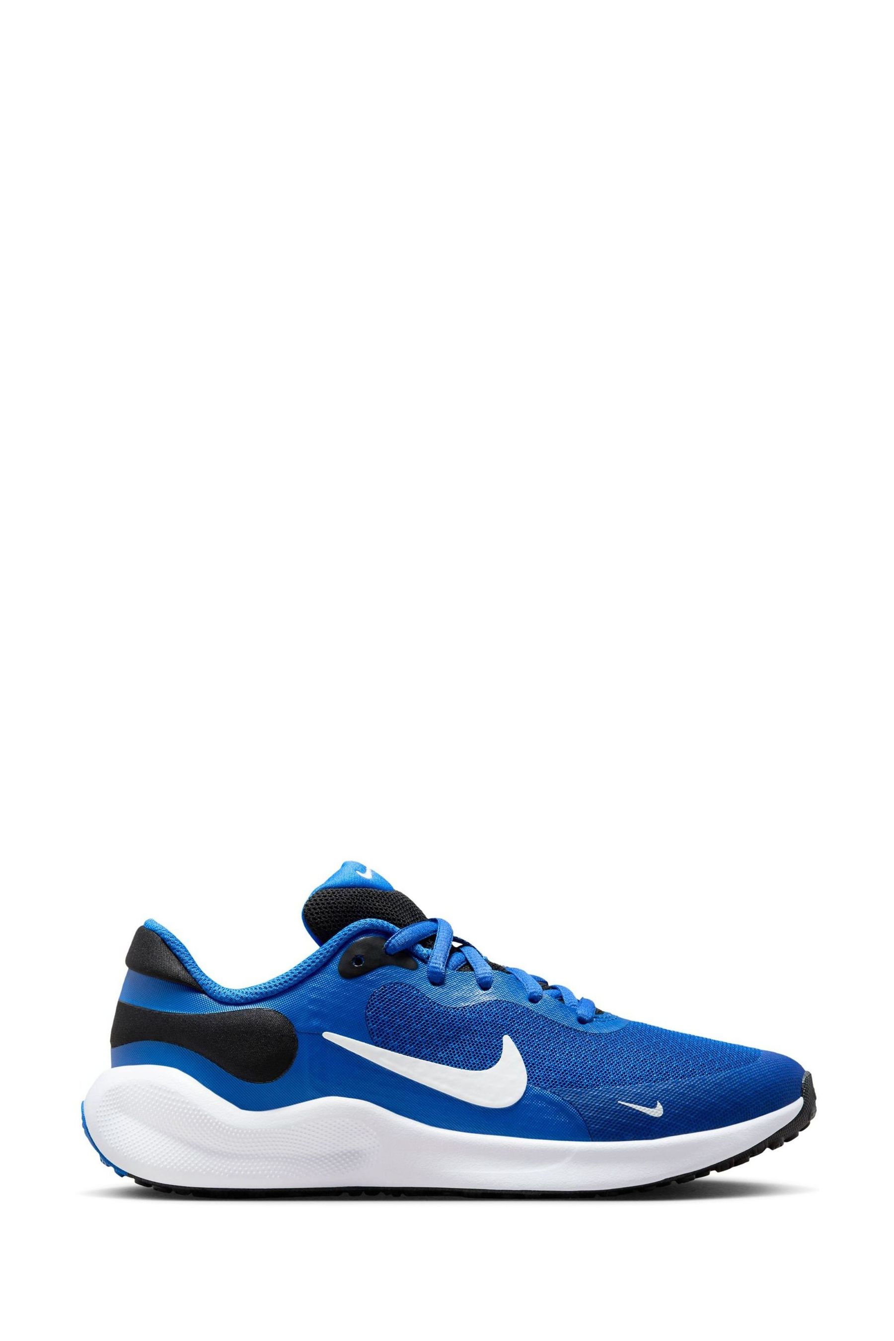 Buy Nike Blue White Youth Revolution 7 Trainers from the Next UK online shop
