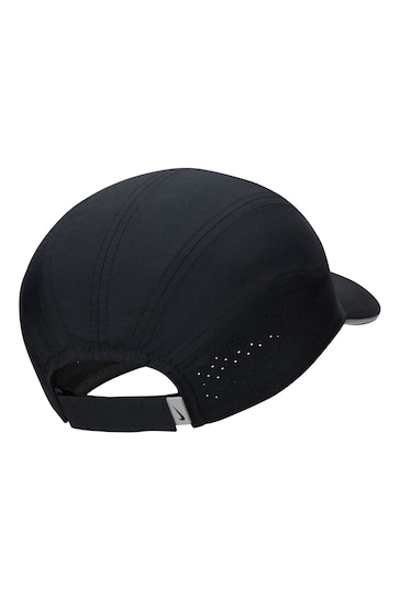 Nike Black Dri-FIT Fly Unstructured Reflective Cap