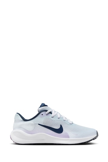 Nike Lilac Grey Youth Revolution 7 Trainers