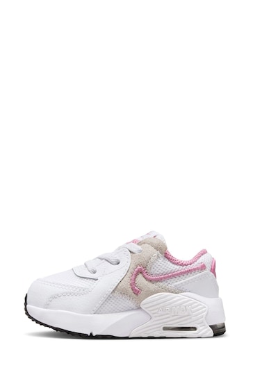 Nike White Baby Toddler Air Max Excee Shoes
