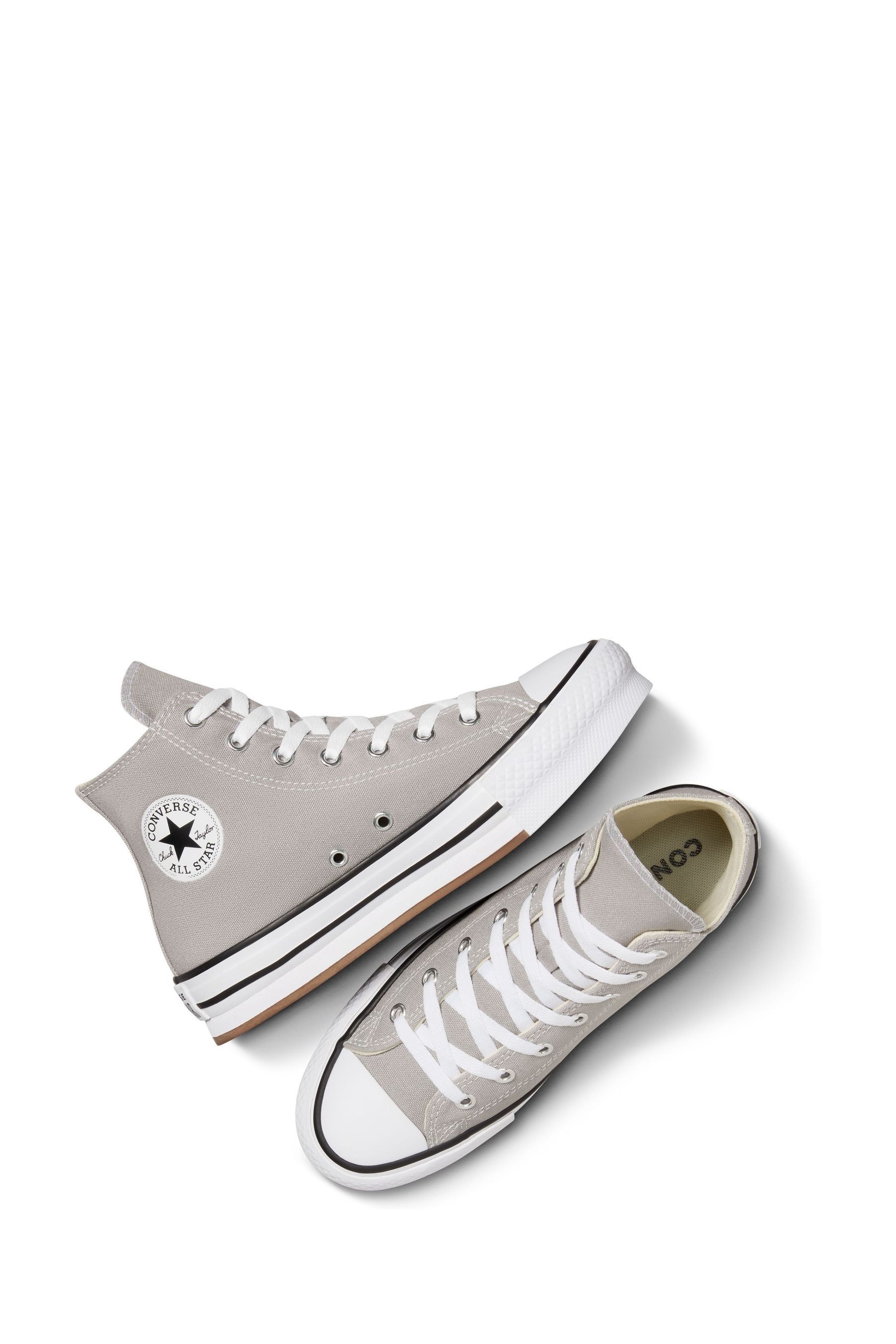 Converse grey chuck taylor sales