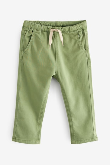 Soft Green Super Soft Pull On Jeans With Stretch (3mths-7yrs)