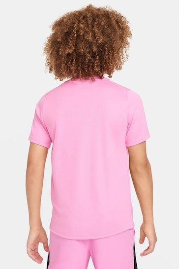 Nike Bright Pink Dri-FIT Miler T-Shirt