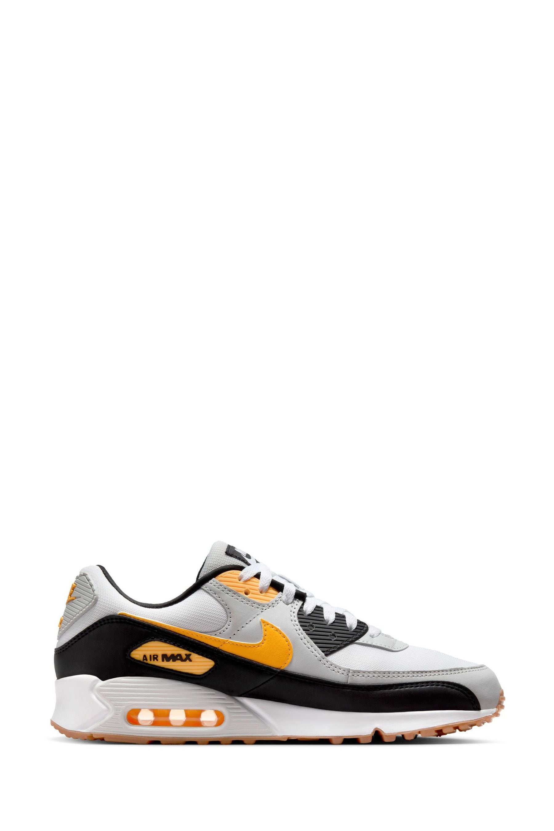 Orange and white air max top 9