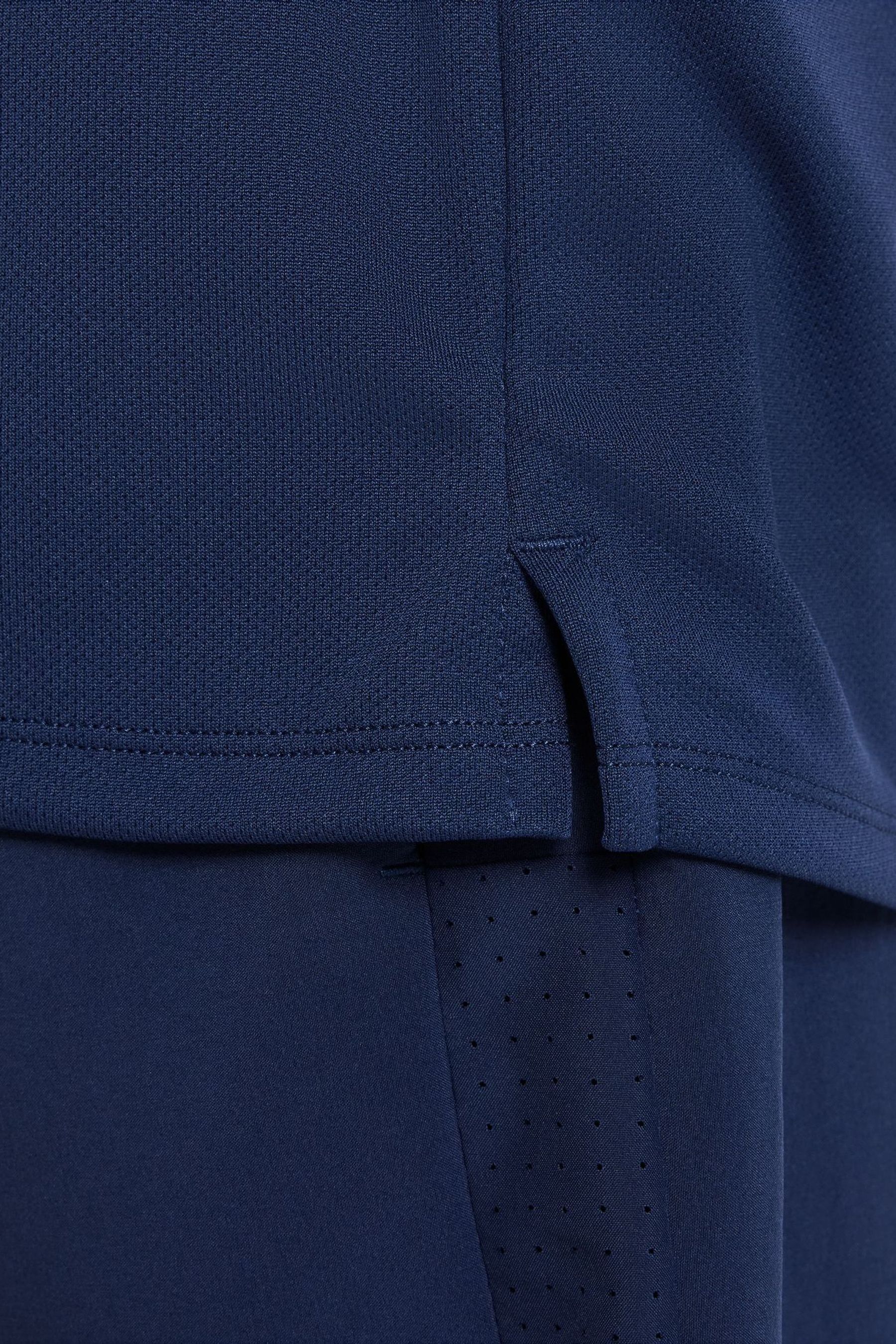 Buy Nike Dark Blue Dri FIT Miler T Shirt from the Next UK online shop