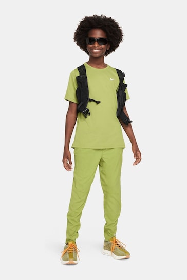 Nike Chartreuse Green Dri-FIT Miler T-Shirt
