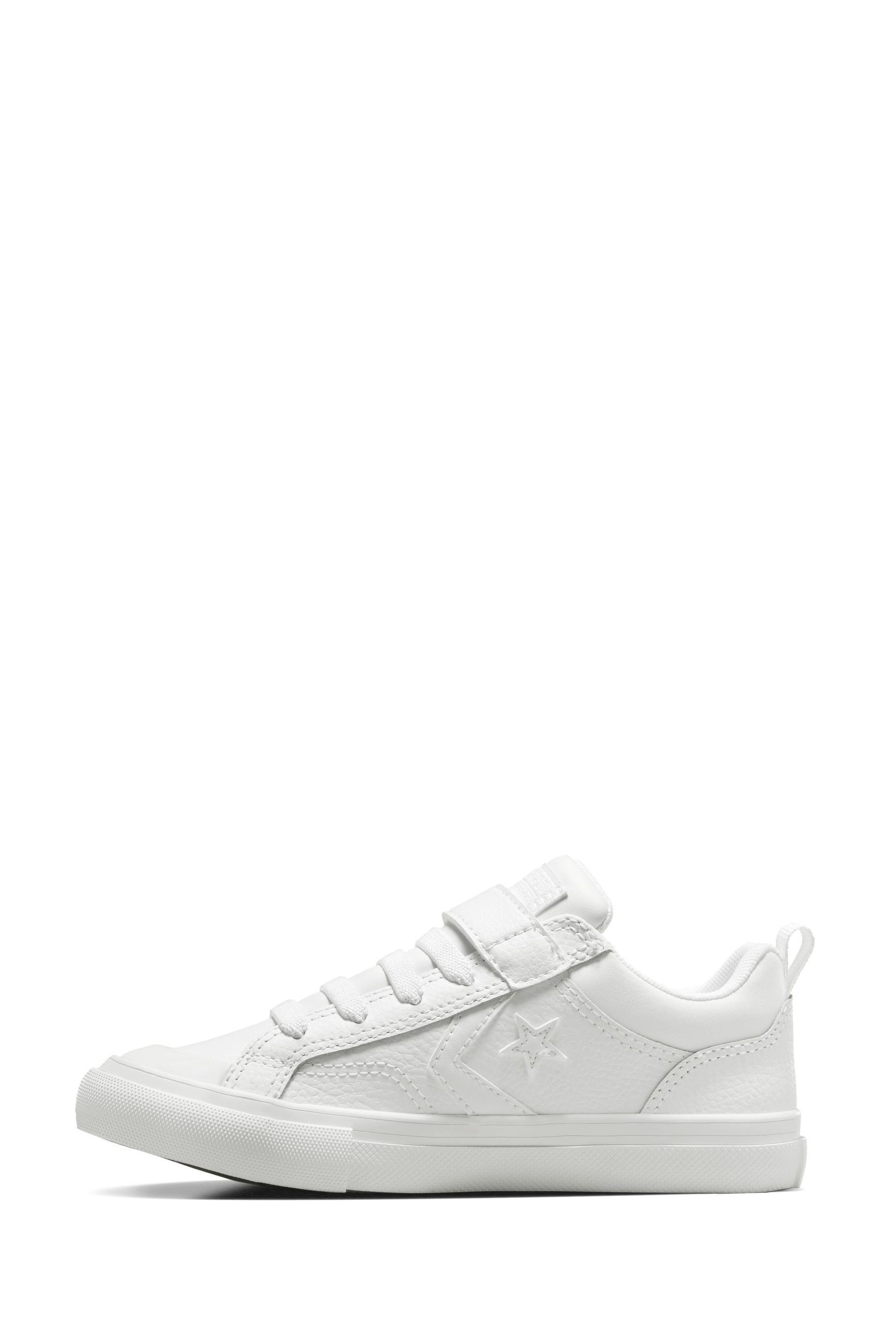 Buy Converse White Pro Blaze Strap Ox Junior Trainers from the Next UK online shop