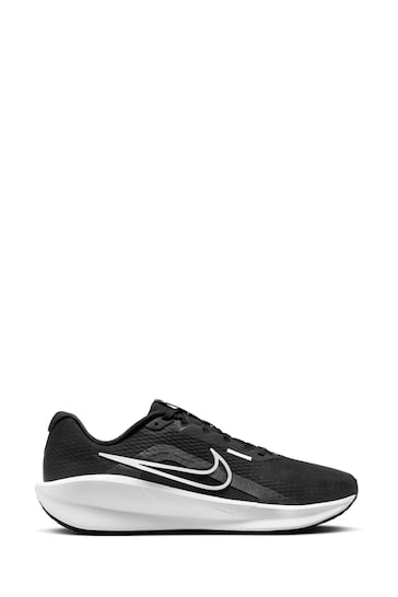 Nike Black/White Downshifter 13 Road Running Trainers