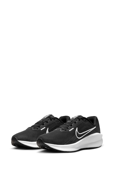 Nike Black/White Downshifter 13 Road Running Trainers