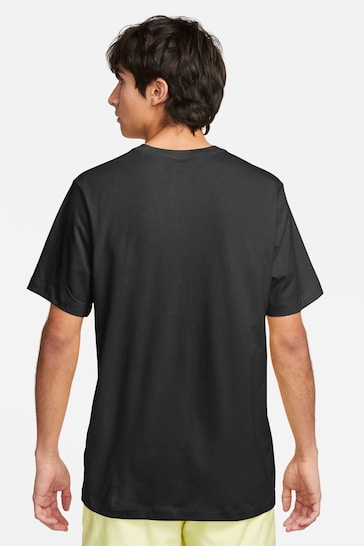 Nike Black/Grey Club T-Shirt