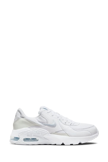 Nike White Air Max Excee Trainers
