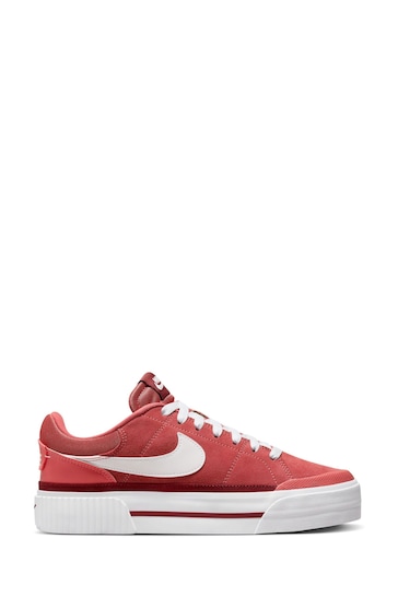 Nike Pink Court Legacy Lift Trainers