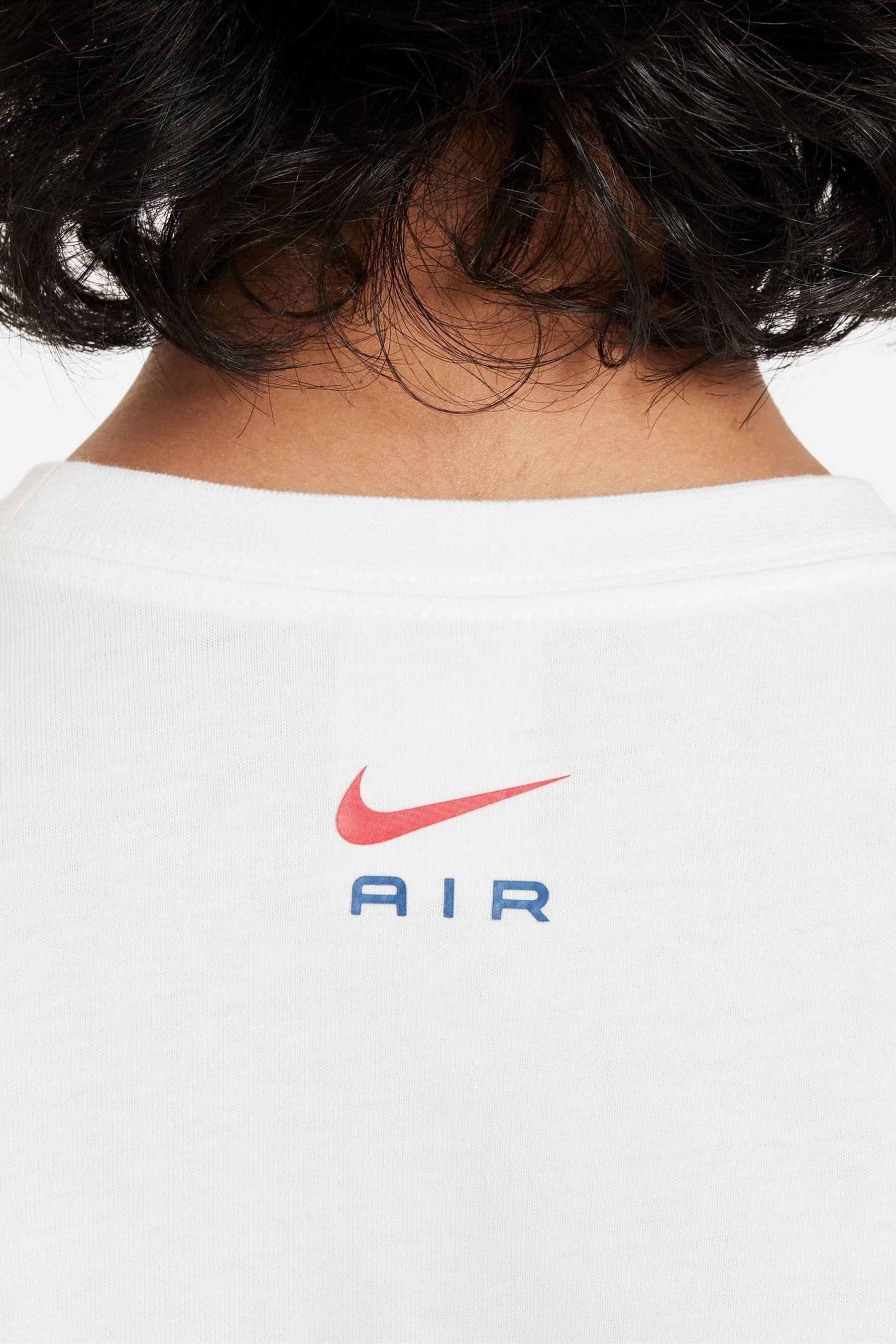 White and sale red nike shirt