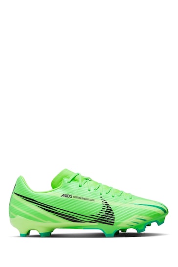 Nike Barely Green/Gold Zoom Vapor 15 Academy Multi Ground Football Boots