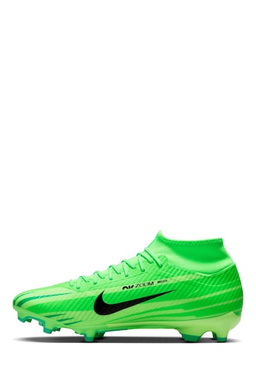 Nike Barely Green/Gold Zoom Superfly 9 Academy Multi Ground Football Boots
