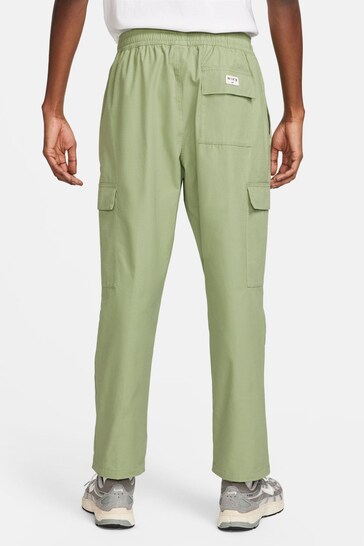 Nike Green Sportswear Woven Cargo Trousers