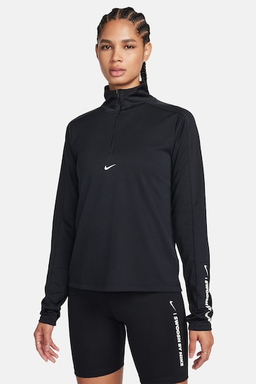 Nike Black Half Zip Pacer Running Top