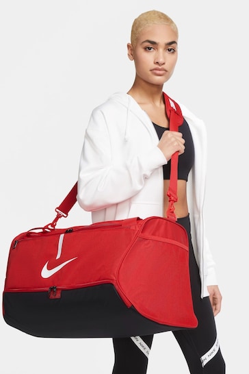Nike Red Medium Academy Team Football Duffel Bag 60L
