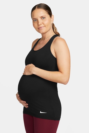 Nike Black Maternity Dri-FIT Vest Top