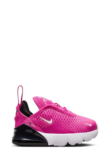 Nike Pink Infant Air Max 270 Trainers