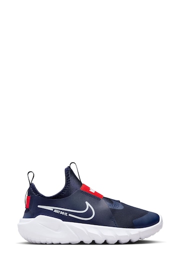 Nike Navy Flex Runner Youth Trainers
