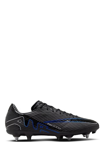 Nike Black Zoom Mercurial Vapor 15 Academy Soft Ground Football Boots