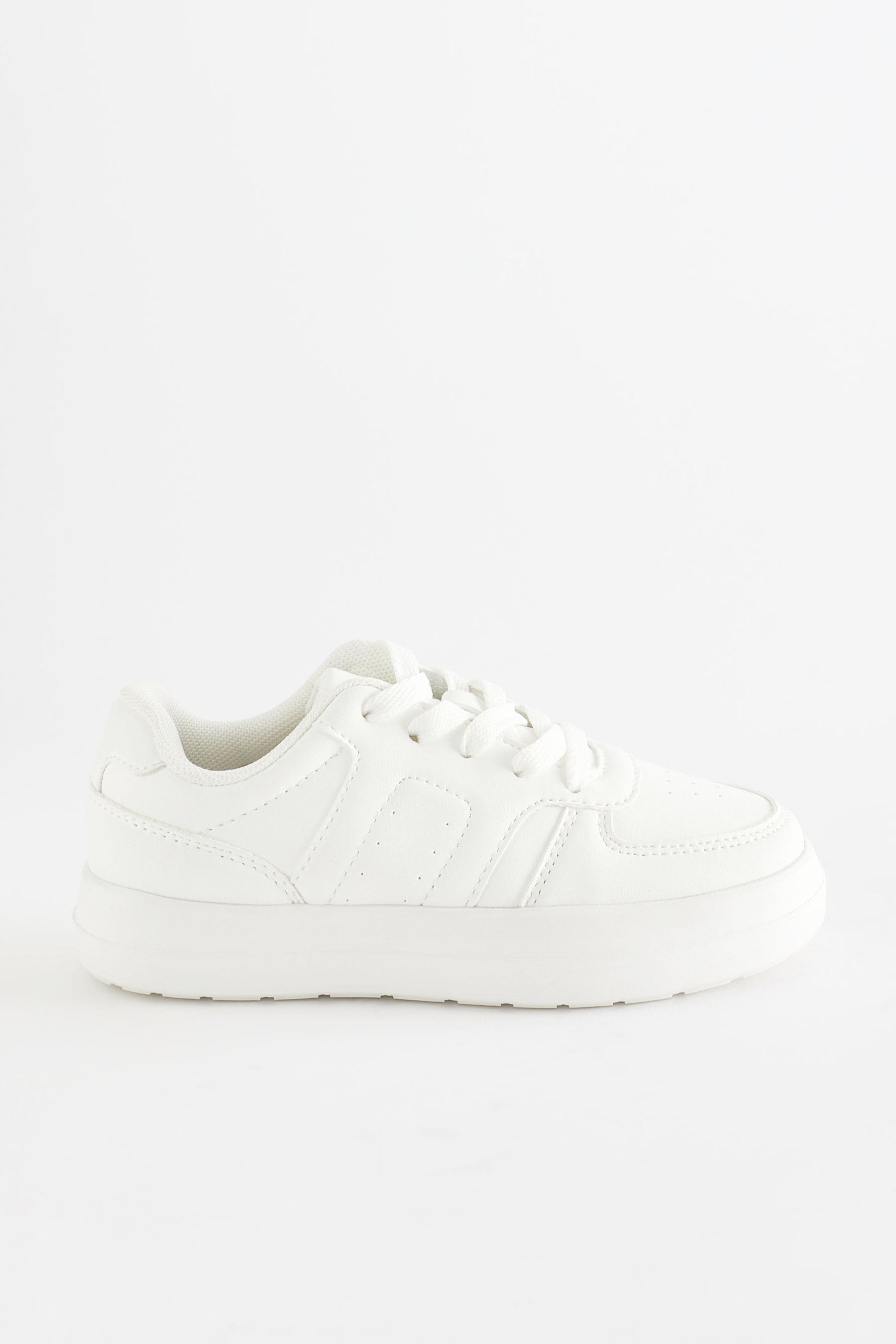 Chunky white trainers adidas store