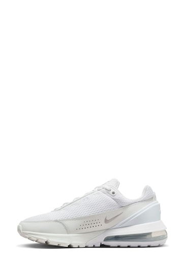 Nike White Air Max Pulse Trainers