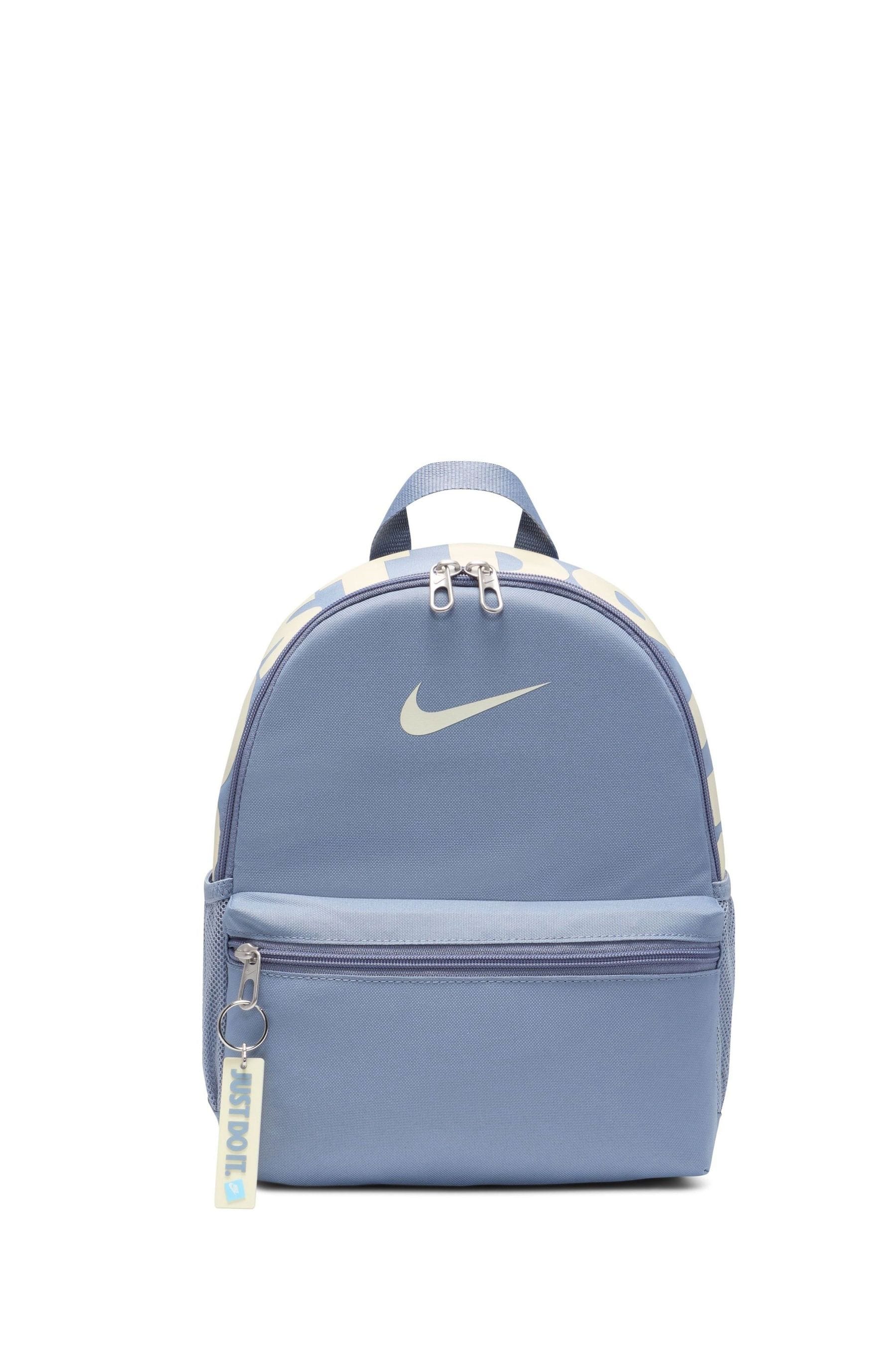 Buy Nike Blue Kids Mini Brasilia JDI Backpack from the Next UK