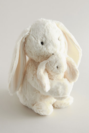 Cream Bunny Soft Plush Toy
