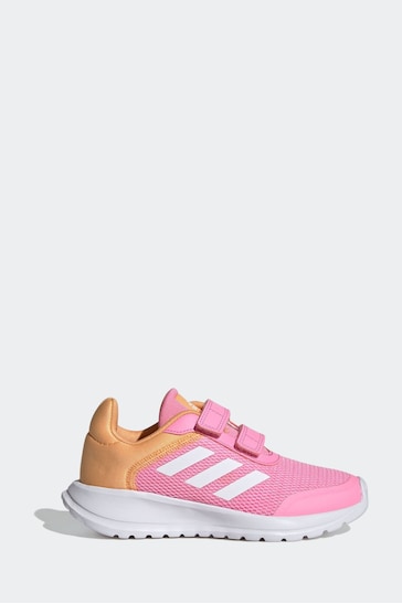 adidas Pink/Orange Kids Sportswear Tensaur Run Trainers