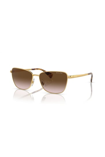 Emporio Armani Gold RA4143 Sunglasses