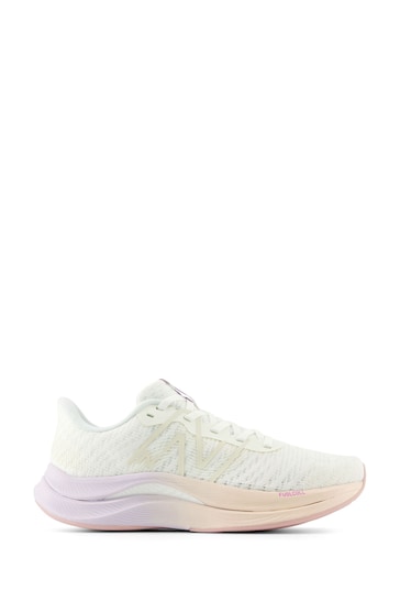 New Balance Cream Womens FuelCell Propel v4 Trainers