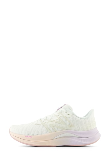 New Balance Cream Womens FuelCell Propel v4 Trainers