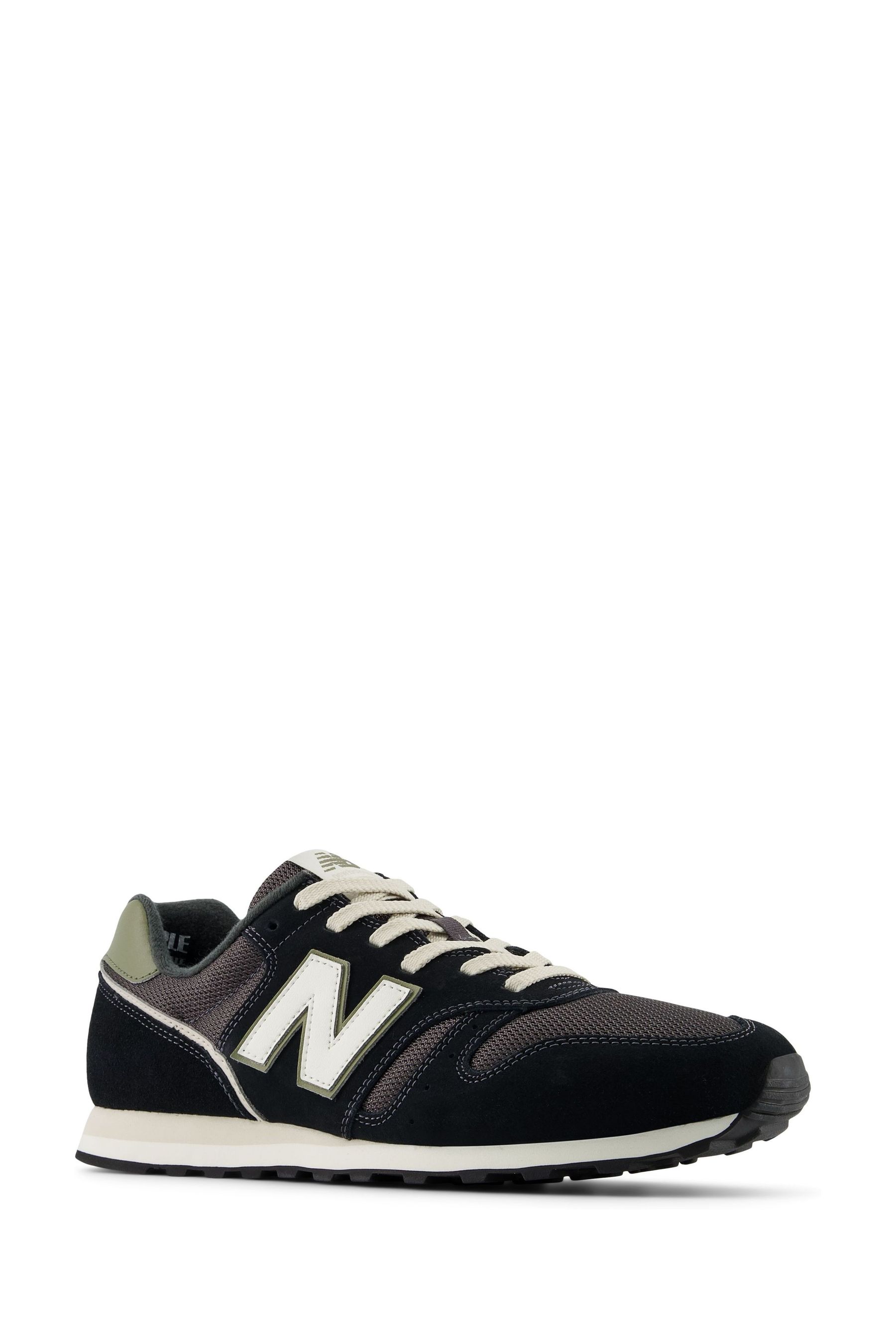 New balance black 373 online