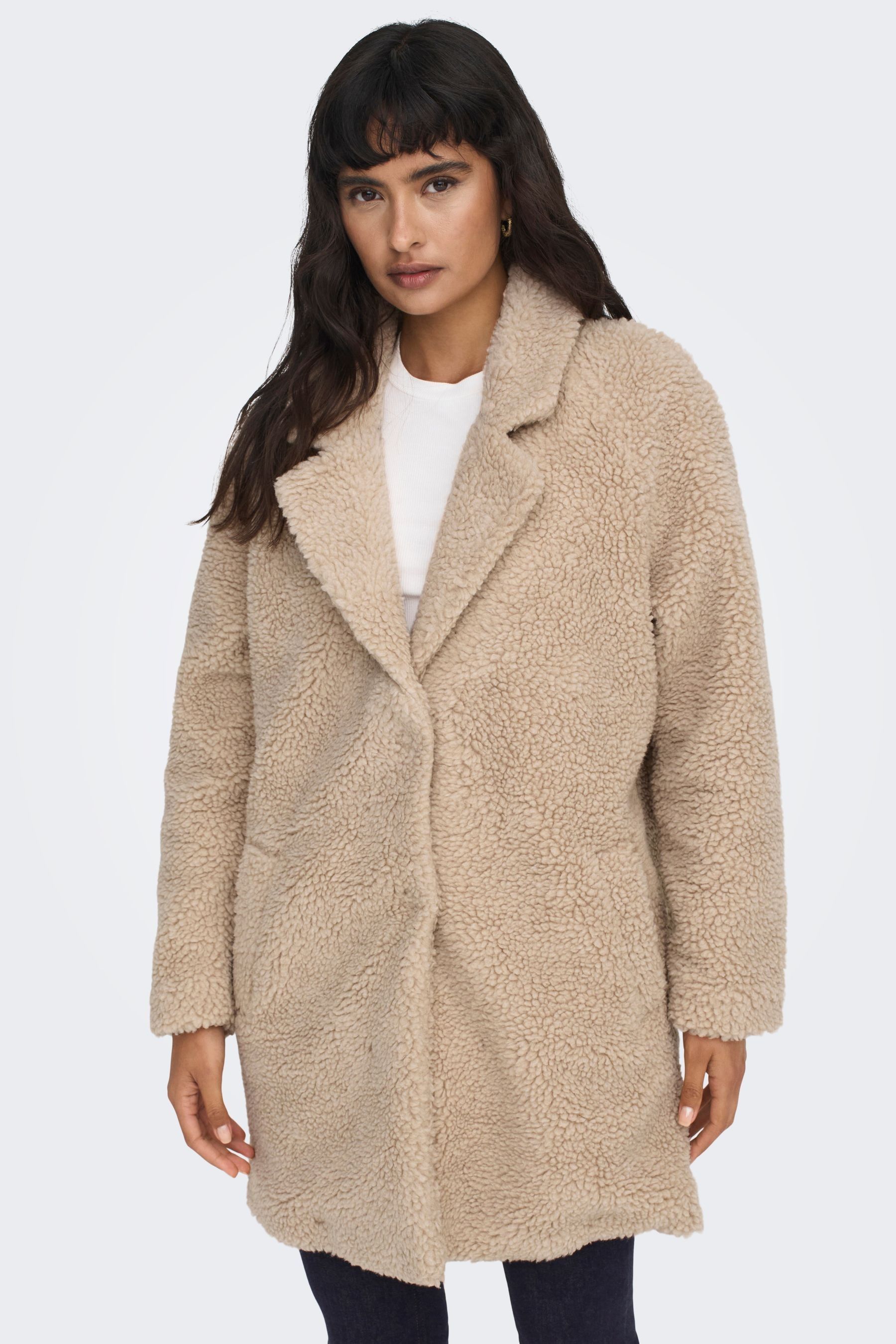 Only teddy hot sale coat