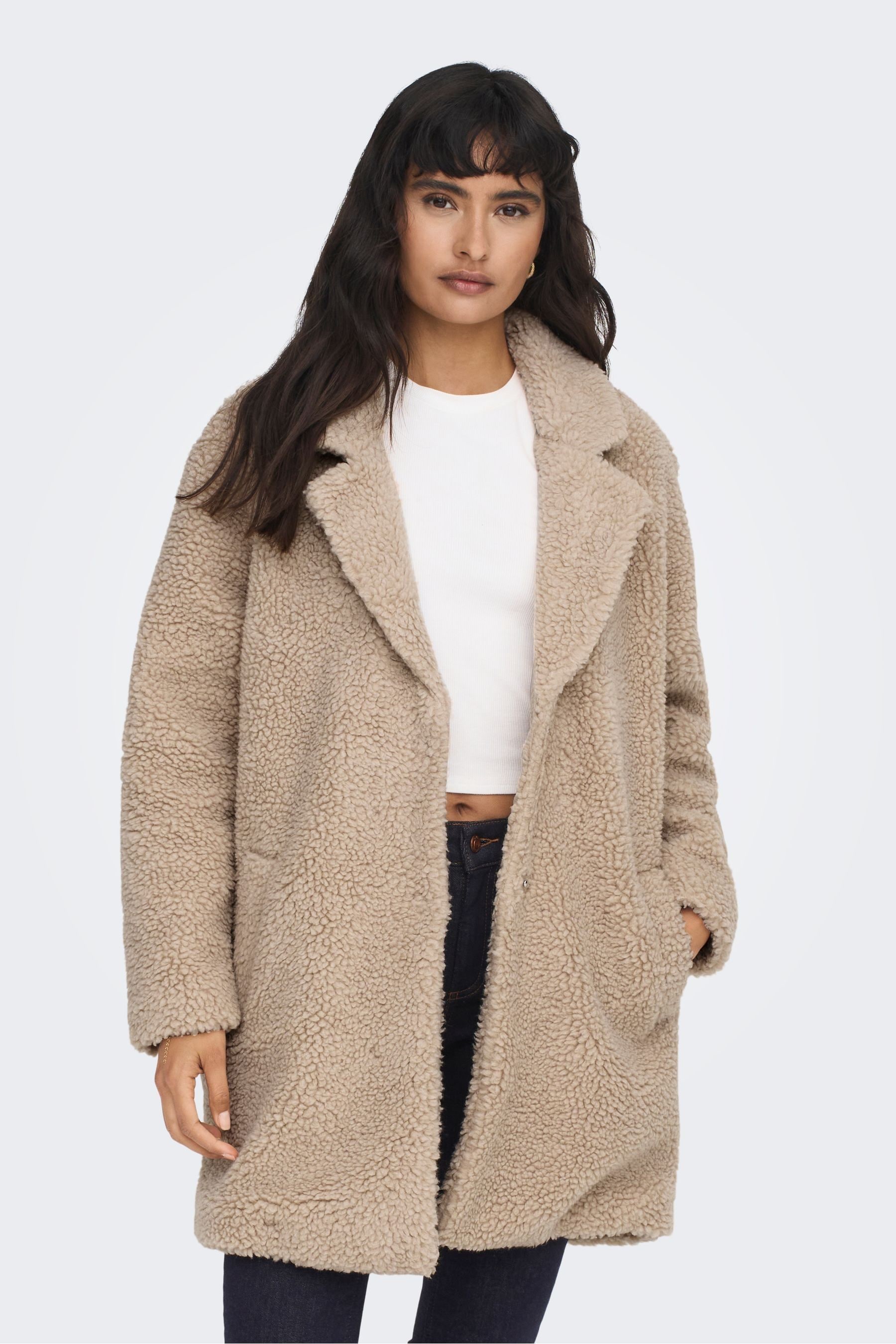 Only hotsell sherpa coat
