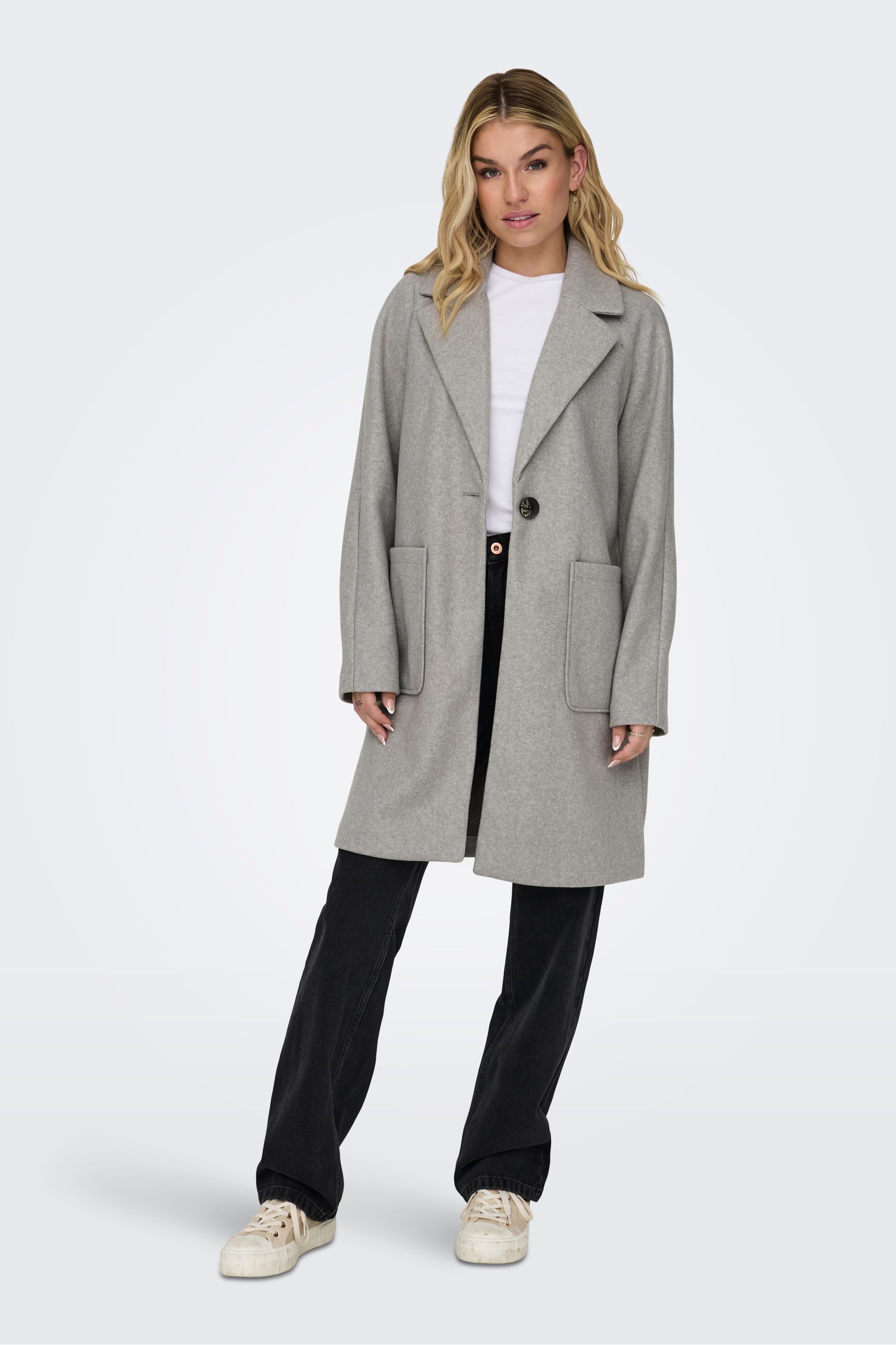 Lightweight outlet grey coat