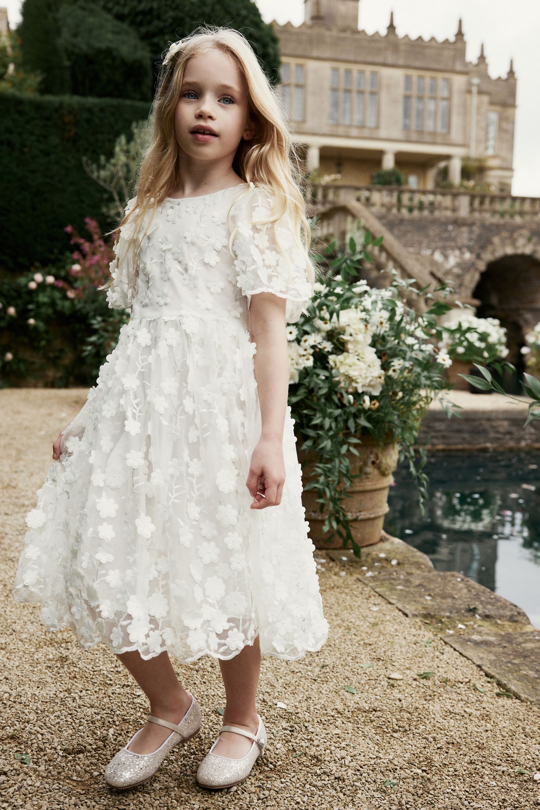 White occasion shop dress uk