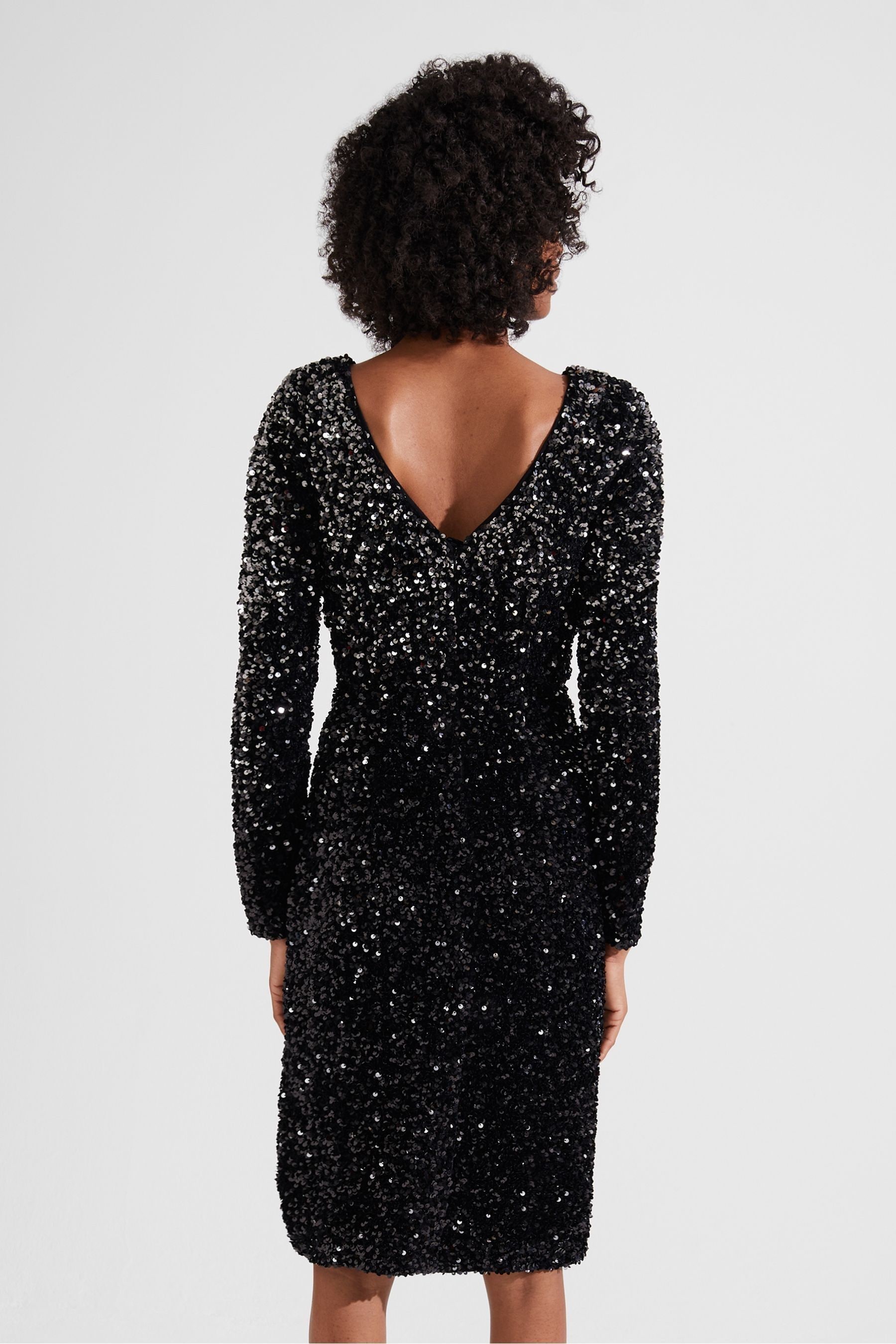 Hobbs sequin dress discount