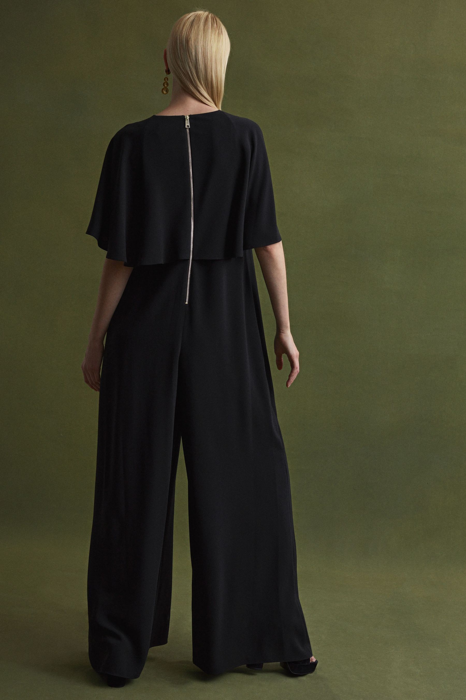 Cape sleeve jumpsuit cheap