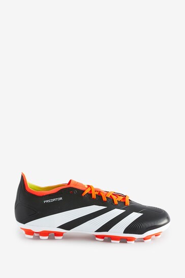 adidas Black Football Predator 24 League Low Artificial Grass Adult Boots