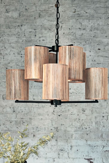 French Connection Natural Kinsha Ceiling Pendant Light